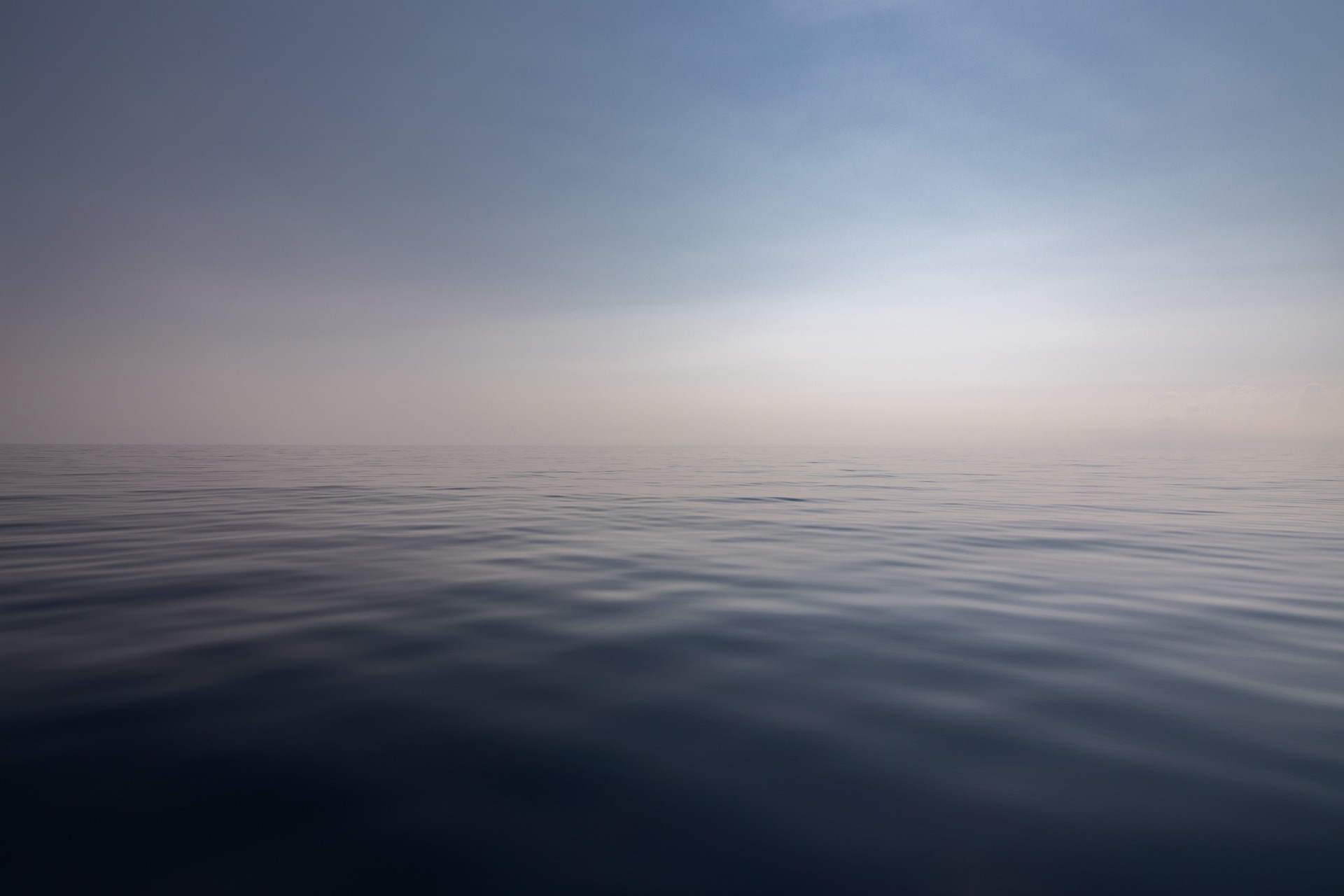 Calm waters reflecting our balanced approach to technology